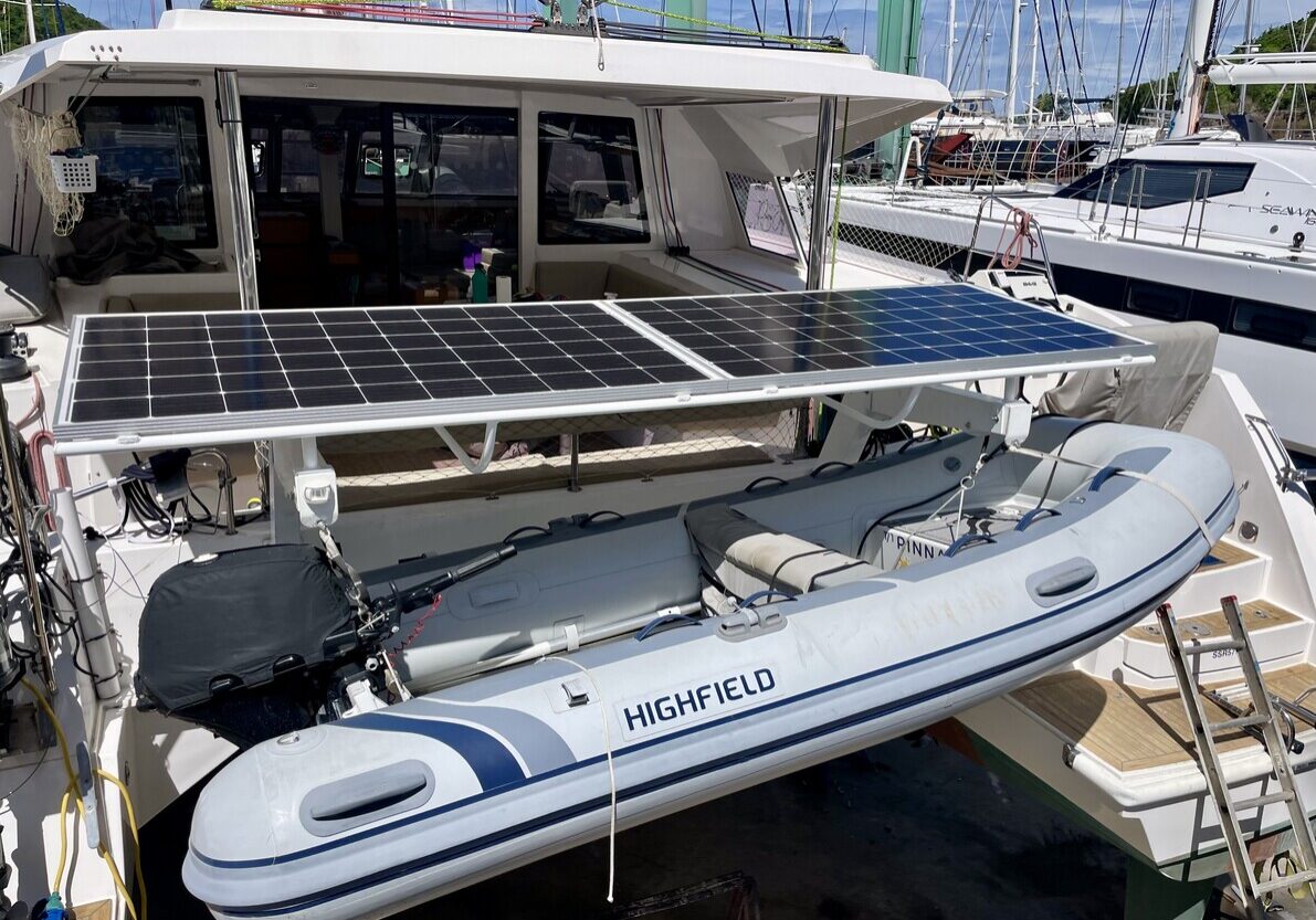 solar panels frame